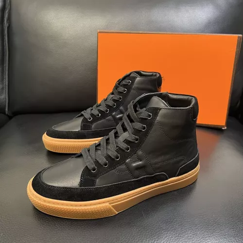 Replica Hermes High Tops Shoes For Men #1380920 $132.00 USD for Wholesale
