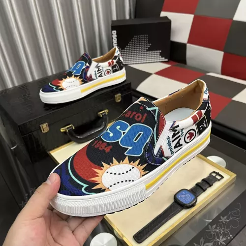 Replica Dsquared Casual Shoes For Men #1380953 $80.00 USD for Wholesale