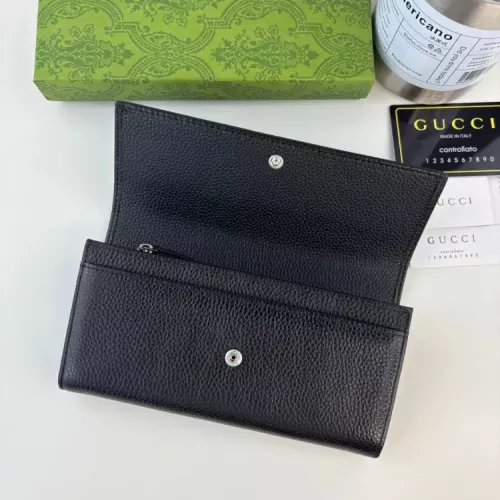 Replica Gucci Wallets #1380976 $45.00 USD for Wholesale