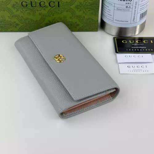 Replica Gucci Wallets #1380977 $45.00 USD for Wholesale