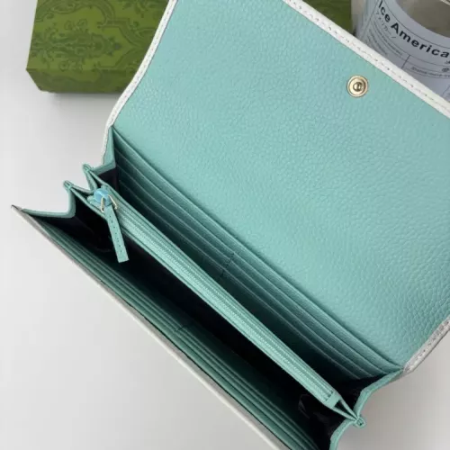 Replica Gucci Wallets #1380979 $45.00 USD for Wholesale