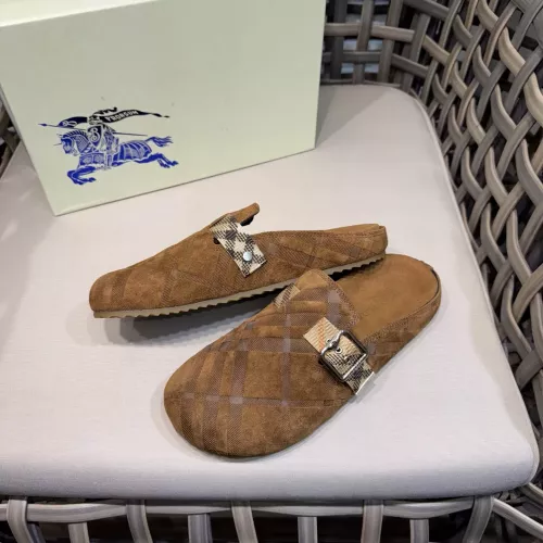 Burberry Slippers For Men #1381045 $72.00 USD, Wholesale Replica Burberry Slippers