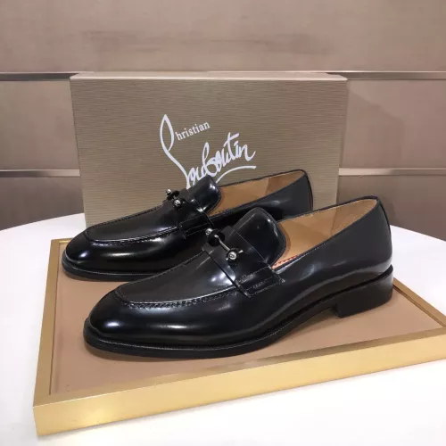 Christian Louboutin Leather Shoes For Men #1381052 $112.00 USD, Wholesale Replica Christian Louboutin Leather Shoes
