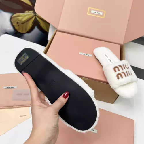 Replica MIU MIU Slippers For Women #1381059 $88.00 USD for Wholesale