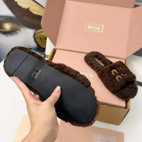 Replica MIU MIU Slippers For Women #1381062 $88.00 USD for Wholesale