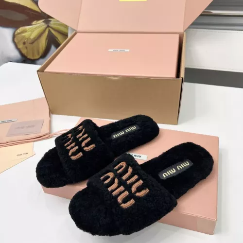 Replica MIU MIU Slippers For Women #1381065 $88.00 USD for Wholesale