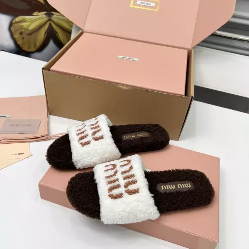 MIU MIU Slippers For Women #1381066 $88.00 USD, Wholesale Replica MIU MIU Slippers