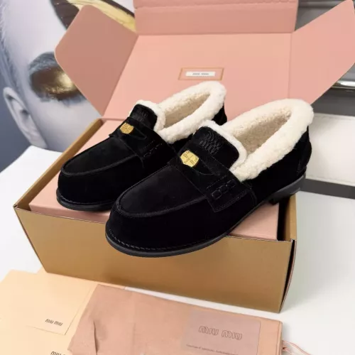 MIU MIU Leather Shoes For Women #1381074