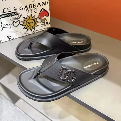 Dolce &amp; Gabbana D&amp;G Slippers For Men #1381133 $52.00 USD, Wholesale Replica Dolce &amp; Gabbana D&amp;G Slippers