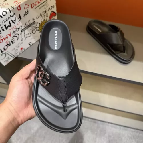 Replica Dolce & Gabbana D&G Slippers For Men #1381133 $52.00 USD for Wholesale