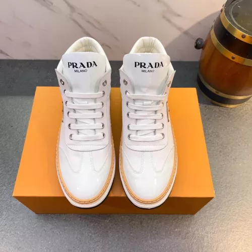 Replica Prada High Top Shoes For Men #1381149 $82.00 USD for Wholesale