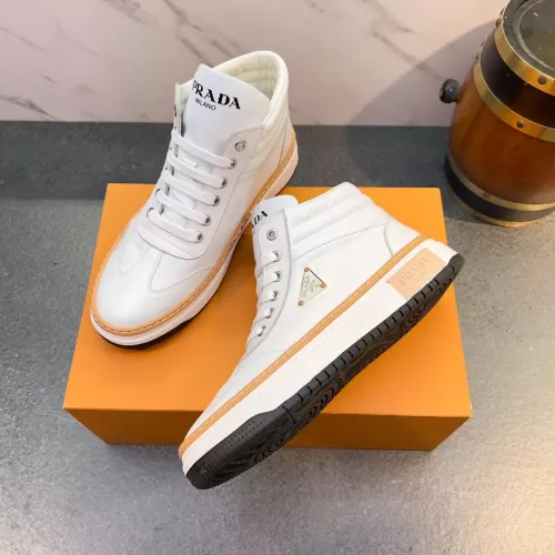 Replica Prada High Top Shoes For Men #1381149 $82.00 USD for Wholesale