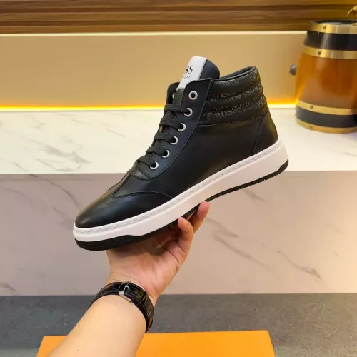 Replica Boss High Top Shoes For Men #1381156 $82.00 USD for Wholesale