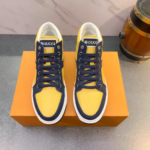 Replica Gucci High Tops Shoes For Men #1381166 $82.00 USD for Wholesale