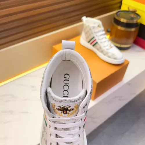 Replica Gucci High Tops Shoes For Men #1381175 $82.00 USD for Wholesale
