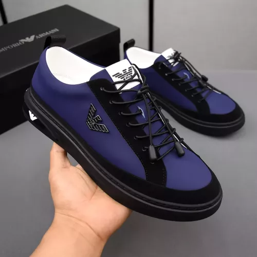 Replica Armani Casual Shoes For Men #1381269 $80.00 USD for Wholesale