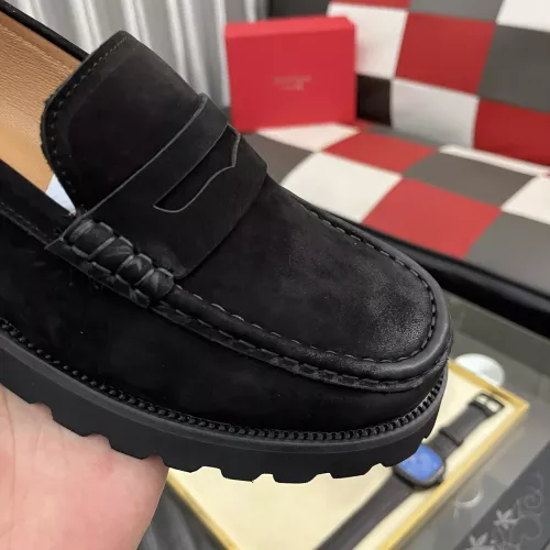 Replica Salvatore Ferragamo Leather Shoes For Men #1381283 $98.00 USD for Wholesale