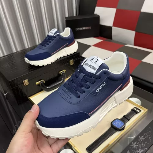 Armani Casual Shoes For Men #1381288 $92.00 USD, Wholesale Replica Armani Casual Shoes
