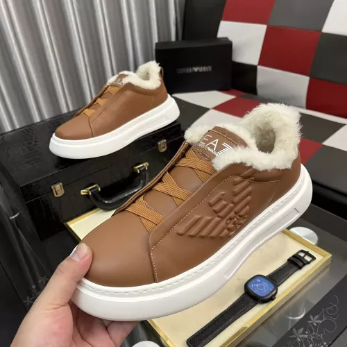 Armani Casual Shoes For Men #1381293 $92.00 USD, Wholesale Replica Armani Casual Shoes