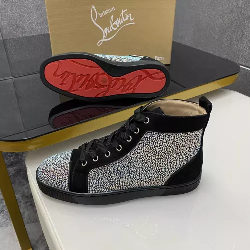 Replica Christian Louboutin High Top Shoes For Men #1381348 $92.00 USD for Wholesale