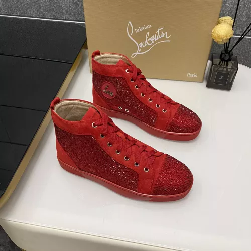 Replica Christian Louboutin High Top Shoes For Women #1381351 $92.00 USD for Wholesale