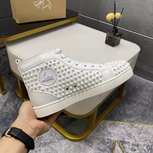 Replica Christian Louboutin High Top Shoes For Men #1381358 $92.00 USD for Wholesale