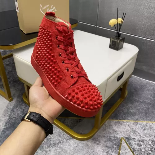 Replica Christian Louboutin High Top Shoes For Women #1381363 $92.00 USD for Wholesale