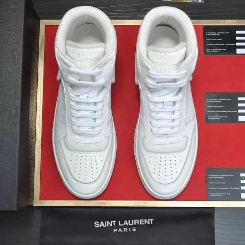 Replica Yves Saint Laurent YSL High Tops Shoes For Men #1381461 $100.00 USD for Wholesale