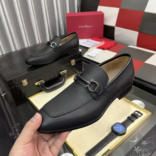 Salvatore Ferragamo Leather Shoes For Men #1381472 $108.00 USD, Wholesale Replica Salvatore Ferragamo Leather Shoes