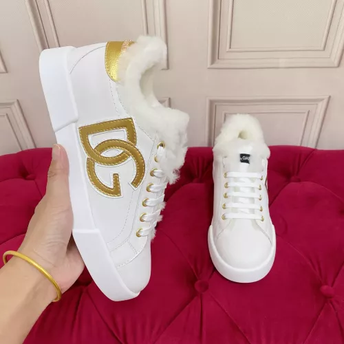 Replica Dolce & Gabbana D&G Casual Shoes For Women #1381516 $112.00 USD for Wholesale