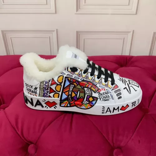 Replica Dolce & Gabbana D&G Casual Shoes For Women #1381545 $125.00 USD for Wholesale