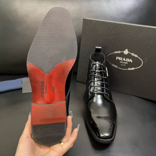 Replica Prada Boots For Men #1381665 $150.00 USD for Wholesale