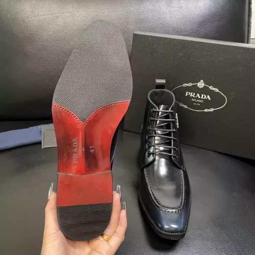Replica Prada Boots For Men #1381666 $150.00 USD for Wholesale