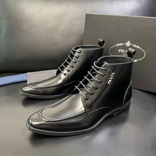 Replica Prada Boots For Men #1381667 $150.00 USD for Wholesale