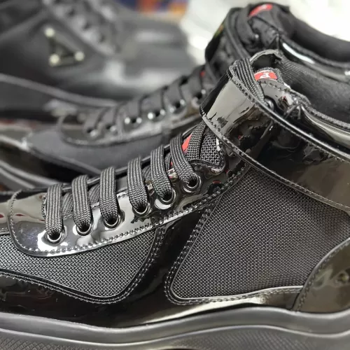 Replica Prada High Top Shoes For Men #1381669 $92.00 USD for Wholesale
