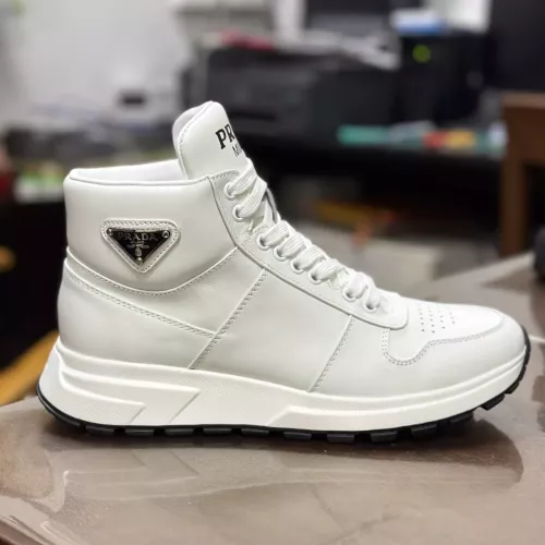 Replica Prada High Top Shoes For Men #1381672 $100.00 USD for Wholesale