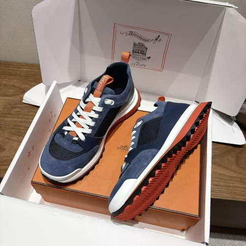 Replica Hermes Casual Shoes For Men #1381816 $85.00 USD for Wholesale