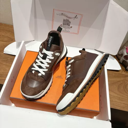 Replica Hermes Casual Shoes For Men #1381821 $85.00 USD for Wholesale