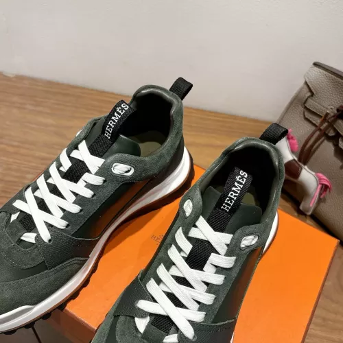 Replica Hermes Casual Shoes For Men #1381822 $85.00 USD for Wholesale