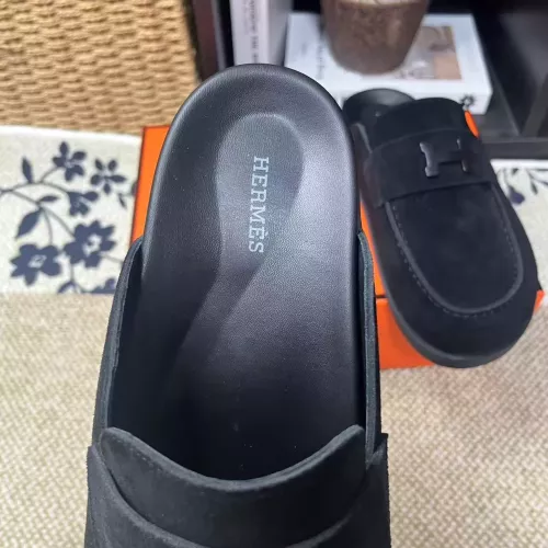 Replica Hermes Slippers For Men #1381869 $82.00 USD for Wholesale