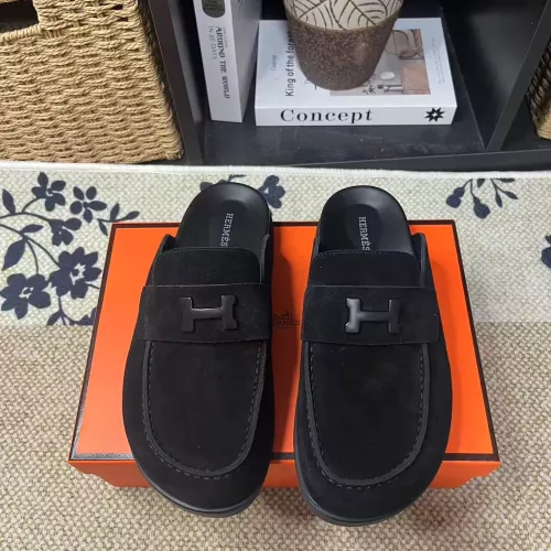 Replica Hermes Slippers For Women #1381870 $82.00 USD for Wholesale