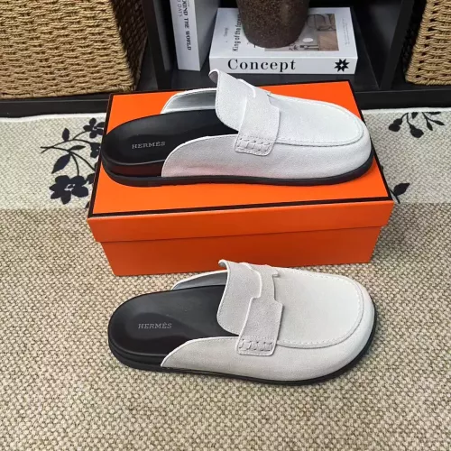 Replica Hermes Slippers For Women #1381872 $82.00 USD for Wholesale
