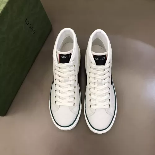 Replica Gucci High Tops Shoes For Women #1381884 $88.00 USD for Wholesale