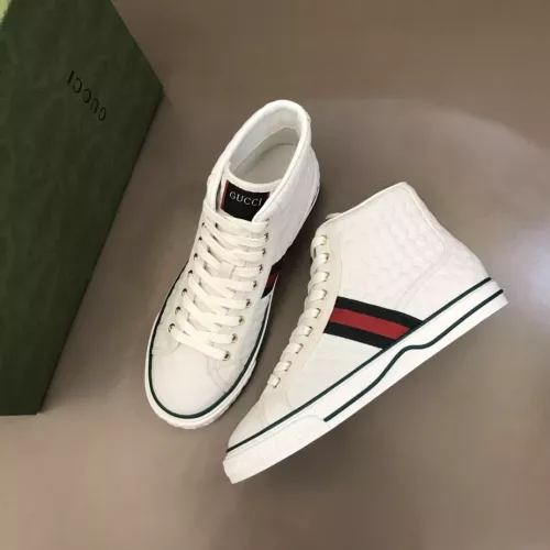 Replica Gucci High Tops Shoes For Women #1381884 $88.00 USD for Wholesale