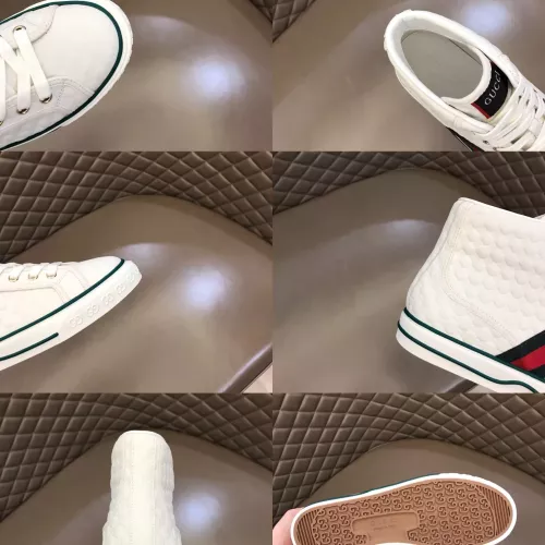 Replica Gucci High Tops Shoes For Women #1381884 $88.00 USD for Wholesale