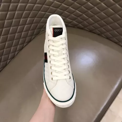 Replica Gucci High Tops Shoes For Men #1381885 $88.00 USD for Wholesale