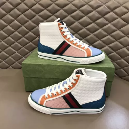Gucci High Tops Shoes For Women #1381886 $88.00 USD, Wholesale Replica Gucci High Tops Shoes