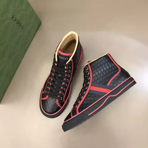 Replica Gucci High Tops Shoes For Women #1381890 $88.00 USD for Wholesale