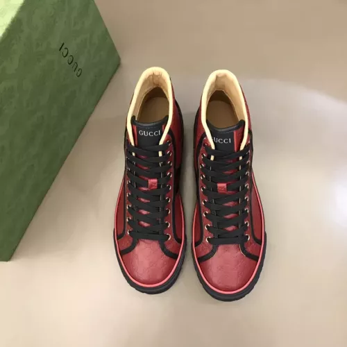 Replica Gucci High Tops Shoes For Women #1381892 $88.00 USD for Wholesale