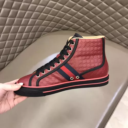 Replica Gucci High Tops Shoes For Women #1381892 $88.00 USD for Wholesale